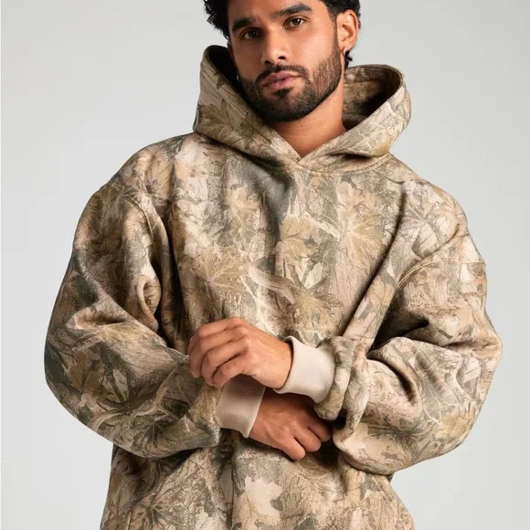 Comfrt Camo Hoodie High Sierra Size L - Picture 5 of 6